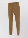 Pt Torino Dieci Camel Wool Trousers With Contemporary Edge Collection