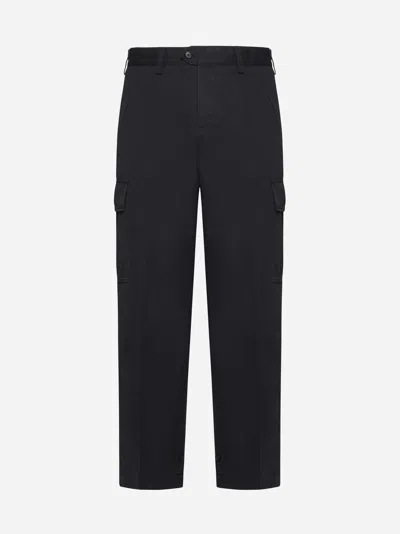 PT TORINO THE HUNTER COTTON AND LINEN TROUSERS