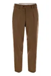 Pt Torino Diesel Denim Blue Cotton M-anchor T-shirt In Brown