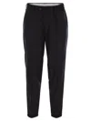 Pt Torino Blue Virgin Wool And Cashmere Trouser In Blue