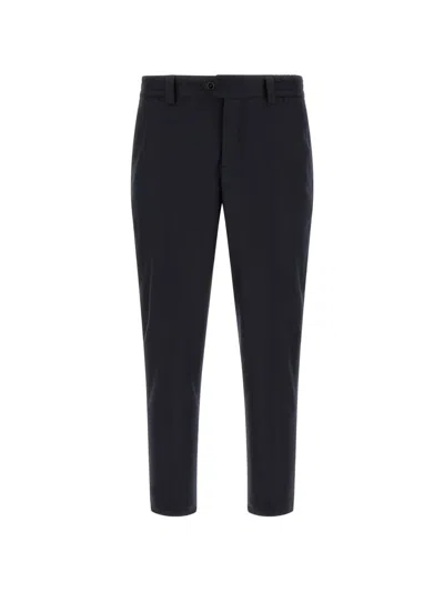 Pt Torino The Rebel Tapered-leg Trousers In Black