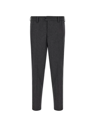 Pt Torino The Rebel Tapered-leg Trousers In Gray