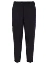 Pt Torino Blue Virgin Wool And Cashmere Trouser In Blue