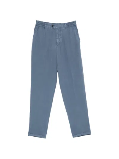 Pt Torino The Rebelelasticated Trousers In Blue