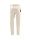 PT TORINO BEIGE SLIM FIT TROUSERS IN COTTON BLEND MAN