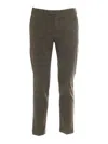 Pt Torino Trousers - Master, Flat Front, Diagonal Pockets, Flap Back Pockets, Finished In Green
