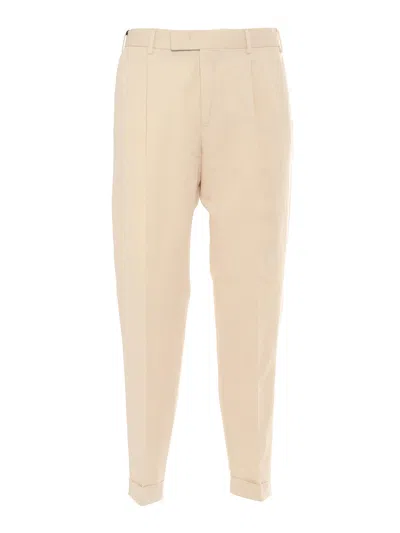 PT TORINO TROUSERS - REBEL 1 PLEAT, DIAGONAL POCKETS, FLAP BACK POCKETS