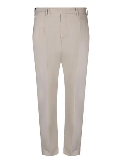 Pt Torino Trousers In Gray