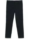 Pt Torino Refined Black Trousers With Hidden Closure