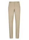 Pt Torino Tailored Straight Trousers With Rear Pockets