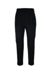 Pt Torino Virgin Wool Tailored Trousers In Black