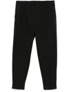 Pt Torino Refined Black Trousers With Hidden Closure In Black