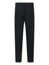 Pt Torino Virgin Wool Pants In Black