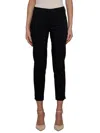 Pt Torino Guia Stretch Wool Trousers In Black