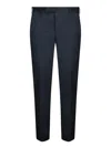 Pt Torino Rebel Stretch Cotton Twill Pants In Blue