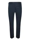 Pt Torino Slim-cut Tailored Trousers In Blue