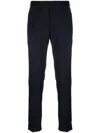 Pt Torino Tapered Slim-fit Trousers In Blue