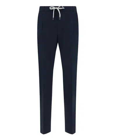 Pt Torino Trousers In Blue