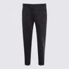 Pt Torino Naavy Blue Cotton Pants