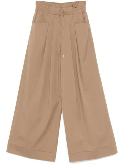 Pt Torino Trousers In Brown