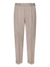 Pt Torino Trousers In Brown