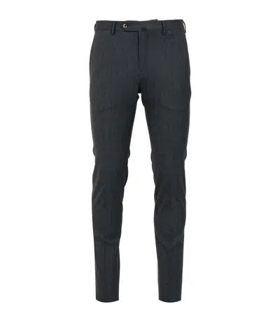 Pt Torino Trousers In Black