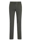 Pt Torino Straight Trousers With Pockets And Loops In Green