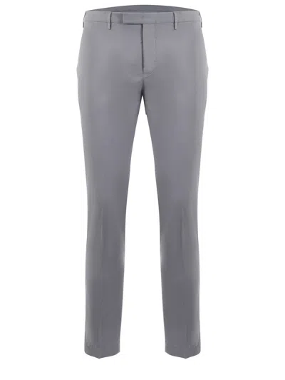 Pt Torino Trousers In Gray