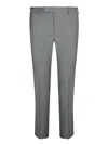Pt Torino Rebel Trousers In Cotton In Grey