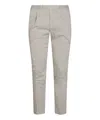 Pt Torino Tapered Trousers In Grey