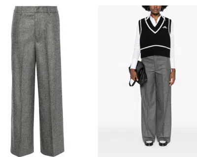 Pt Torino Trousers Grey In Gray