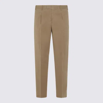 Pt Torino Trousers Light And Natural In Neutral
