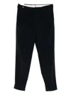 Pt Torino Cuffed-hem Trousers In Blue