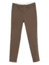 Pt Torino Tapered Chino Trousers In Multi