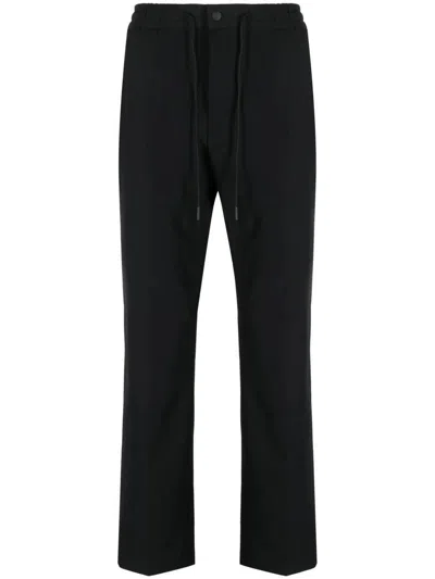 Pt Torino Travel Trousers In Black