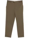 Pt Torino Military Trousers Elastic Waistband In Multicolor