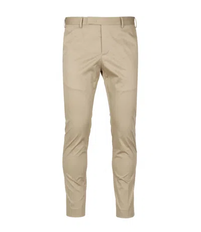 Pt Torino Trousers Rope In Neutral