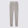 Pt Torino Relaxed Fit Trousers Featuring Pockets In Gray