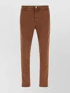 Pt Torino Trousers Stretch Cotton Belt Loops