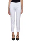Pt Torino New York Cotton Trousers In White