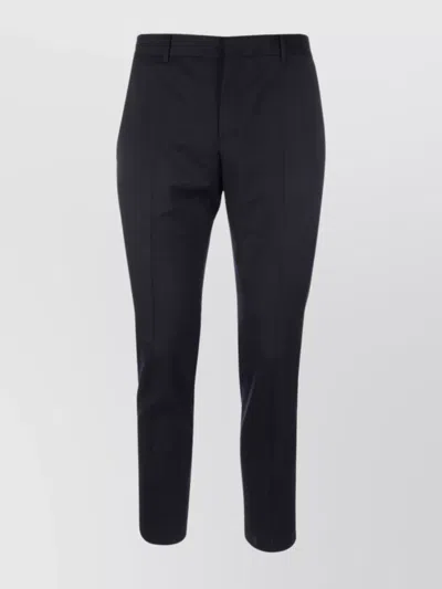 Pt Torino Trousers With Back Pockets And Belt Loops In Multi