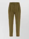 Pt Torino Tailored Trousers With Straight Leg Design In Green