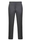Pt Torino Turn-up Trousers In Gray