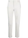 Pt Torino Turned-up Hem Trousers In Neutrals