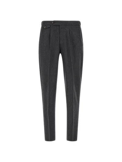 Pt Torino Virgin Wool Cashmere Single-breasted Suit In Gray