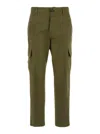 Pt Torino Green Pants With Cargo Pockets