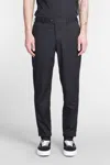 Pt Torino Vd05 Pants In Black Cotton In Black