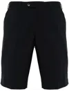 Pt Torino Virgin-wool Bermuda Shorts In Blue