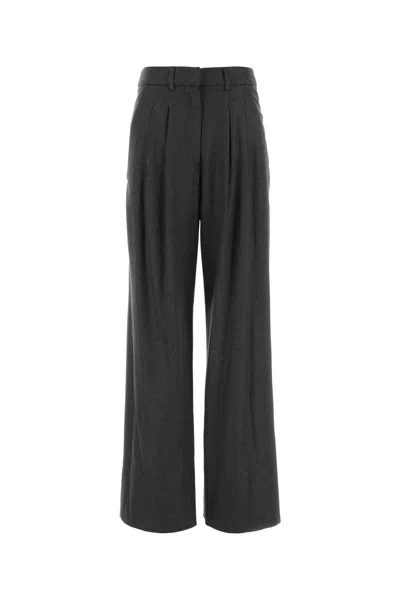 Pt Torino Virgin Wool Blend Trousers In Gray