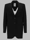 Pt Torino Virgin Wool Jacket In Black